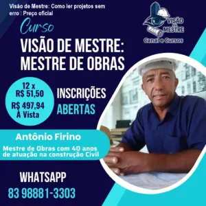 Visão de Mestre: Como ler projetos sem erro – Preço oficial