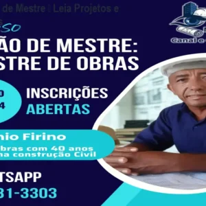 Curso Visão de Mestre – Leia Projetos e Lidera Obras