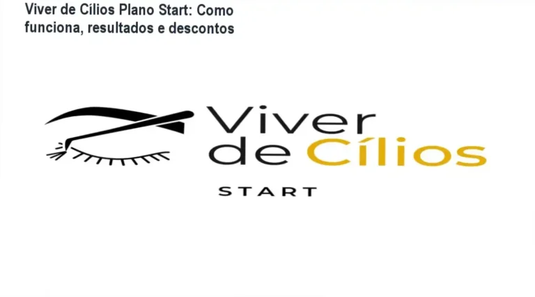 Viver de Cílios Plano Start: Como funciona, resultados e descontos 3 Imagem do curso Viver de Cílios Plano Start destacando oferta e cupom de desconto