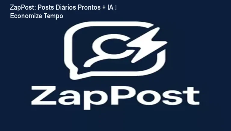 ZapPost entrega posts diários personalizados por IA direto no WhatsApp
