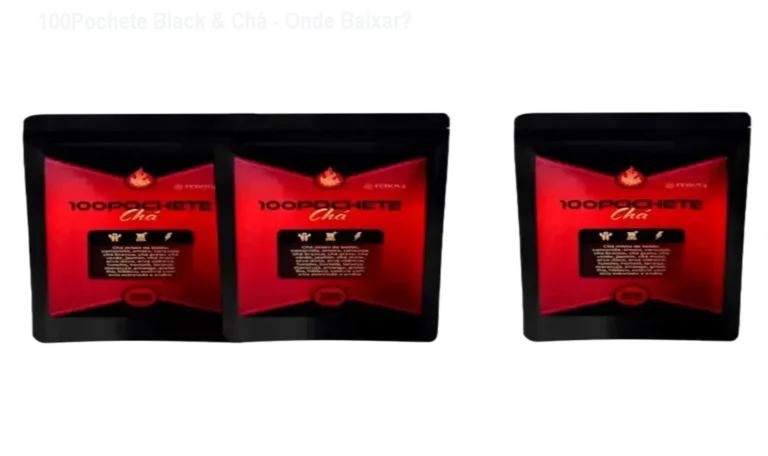 Bottle de 100Pochete Black & Chá com comunidade de usuários testando resultados em 30 dias