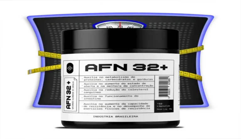 AFN32+: Veredito sobre Download no Site Oficial 8 Pote do suplemento AFN32+ da marca AFN para emagrecimento e controle de apetite
