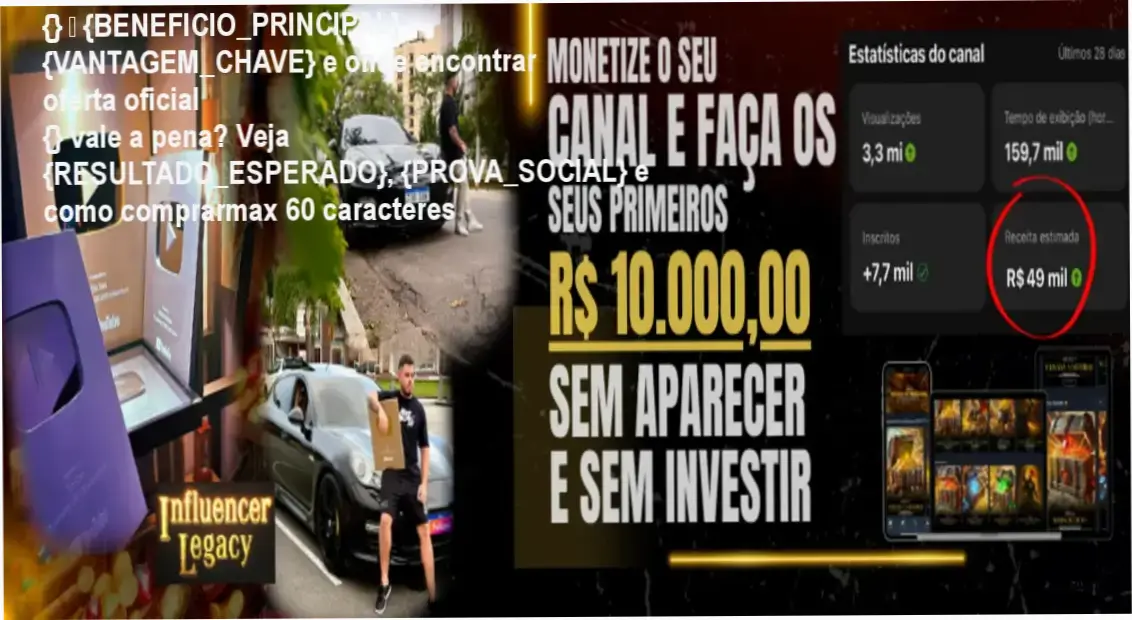 {} — {BENEFICIO_PRINCIPAL}, {VANTAGEM_CHAVE} e onde encontrar oferta oficial
{} vale a pena? Veja {RESULTADO_ESPERADO}, {PROVA_SOCIAL} e como comprarmax 60 caracteres 1 Guia explicativo sobre o produto digital Tio San: Influencer Milionário Legacy