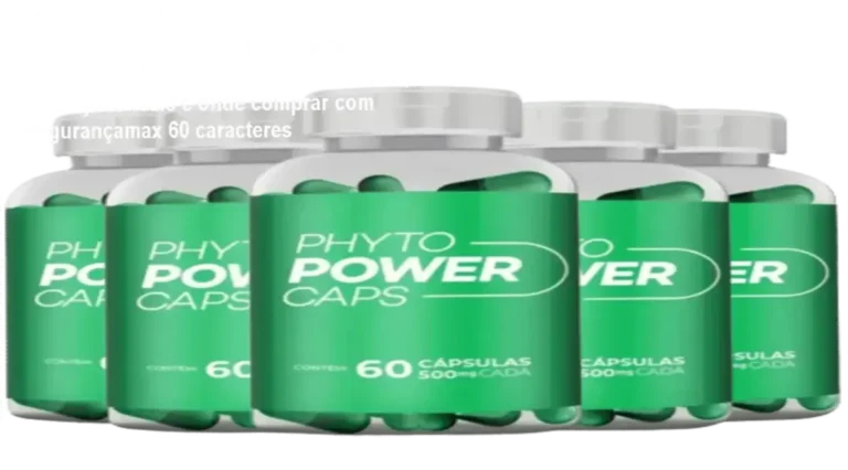 Guia explicativo sobre o produto digital Phyto Power Caps
