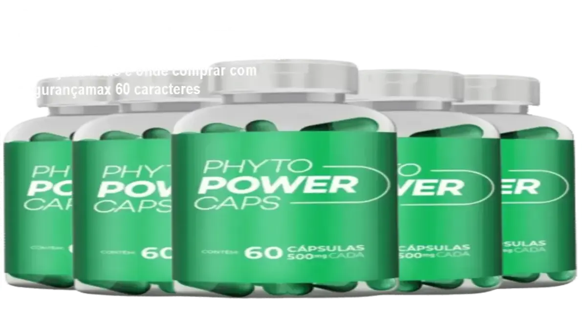 Guia explicativo sobre o produto digital Phyto Power Caps