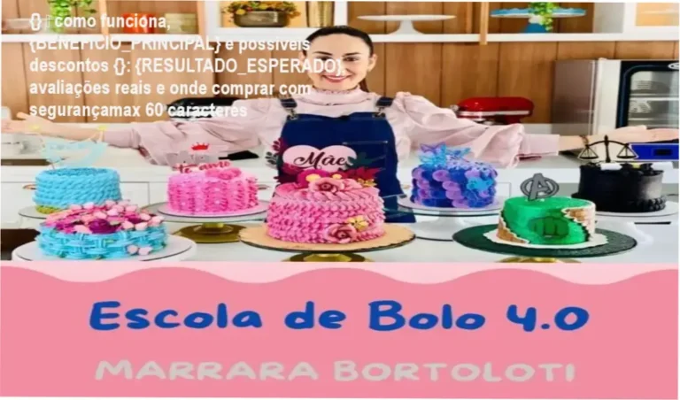 Guia explicativo sobre o produto digital Escola de Bolo 4.0 - 4 em 1 by Marrara Bortoloti