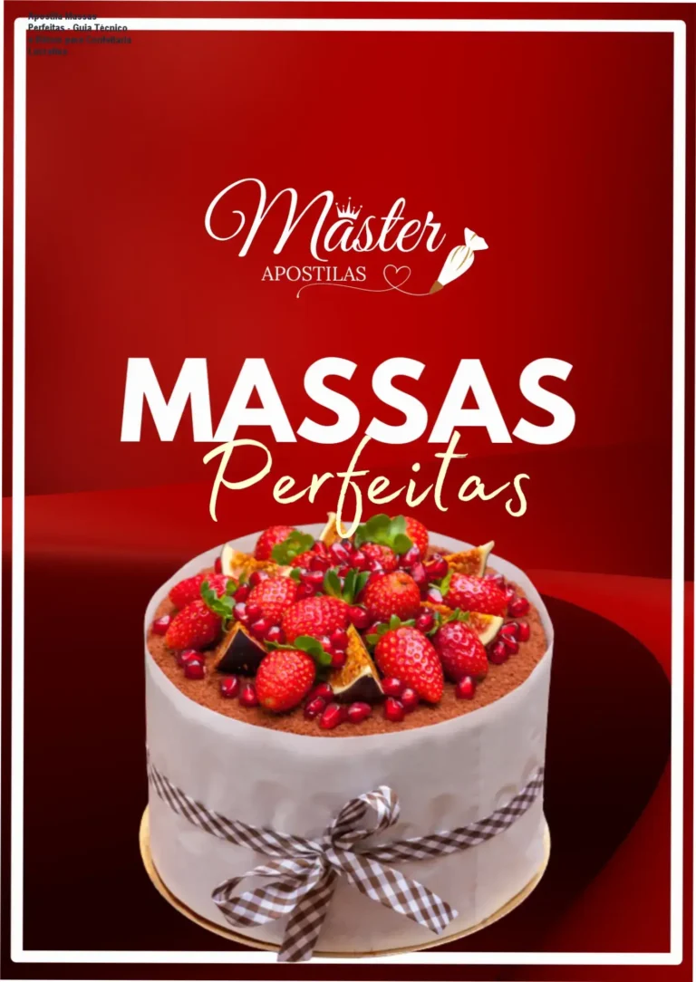 Apostila Massas Perfeitas - Guia Técnico e Bônus para Confeitaria Lucrativa 5 Apostila Massas Perfeitas Marrara - Acesso imediato com técnicas profissionais