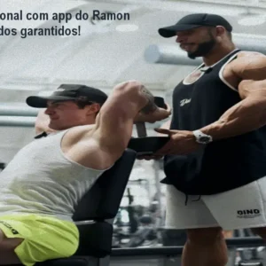 Treino profissional com app do Ramon Dino - Resultados garantidos!