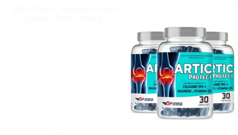 Frasco de Artic Protect softgel mostrando cápsulas e destaque da promoção onde comprar