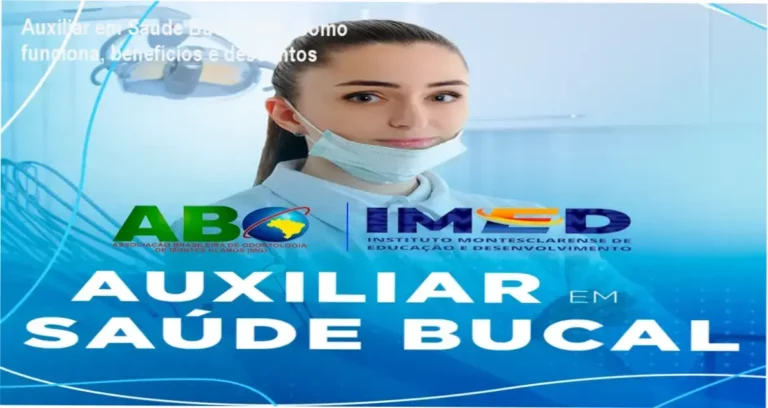 Imagem do curso Auxiliar em Saúde Bucal ASB mostrando oferta com cupom de desconto