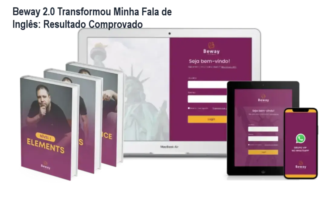 Beway 2.0 Transformou Minha Fala de Inglês: Resultado Comprovado 1 Beway 2.0 - Funcionamento e bastidores do curso de inglês