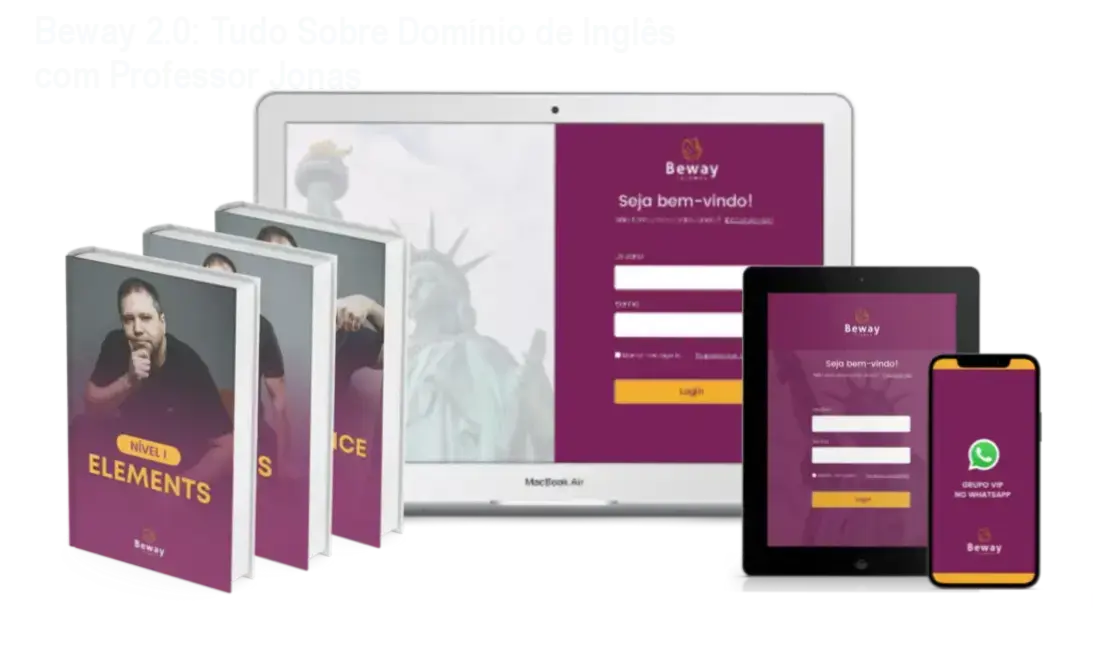 Beway 2.0: Tudo Sobre Domínio de Inglês com Professor Jonas 1 Beway 2.0: Dossiê Técnico sobre Ferramentas de Estudo, Funcionamento e Resultados No Curso com Professor Jonas