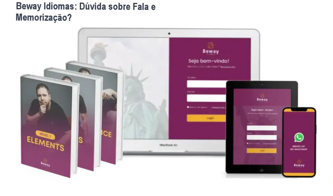 Plataforma digital em casa com telas interativas e estudantes seguindo aulas de inglês com suporte do professor Jonas.