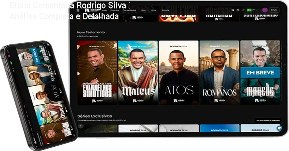 Bíblia Comentada Rodrigo Silva – Análise Completa e Detalhada 1 Bíblia Comentada Rodrigo Silva – Análise Completa e Detalhada