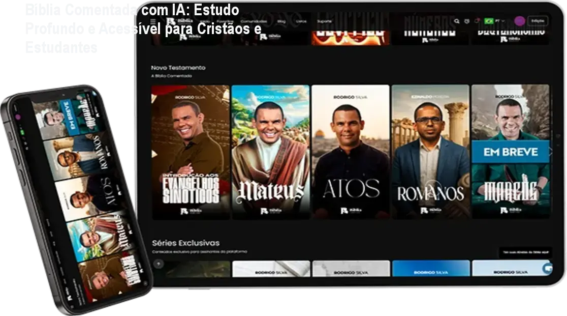 Bíblia Comentada com IA: Estudo Profundo e Acessível para Cristãos e Estudantes 1 Bíblia Comentada com IA: Estudo Profundo e Acessível para Cristãos e Estudantes