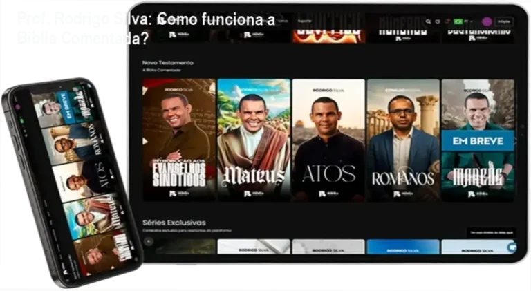 Prof. Rodrigo Silva: Como funciona a Bíblia Comentada? 6 Bíblia Comentada Rodrigo Silva bastidores e funcionamento interno do app com IA