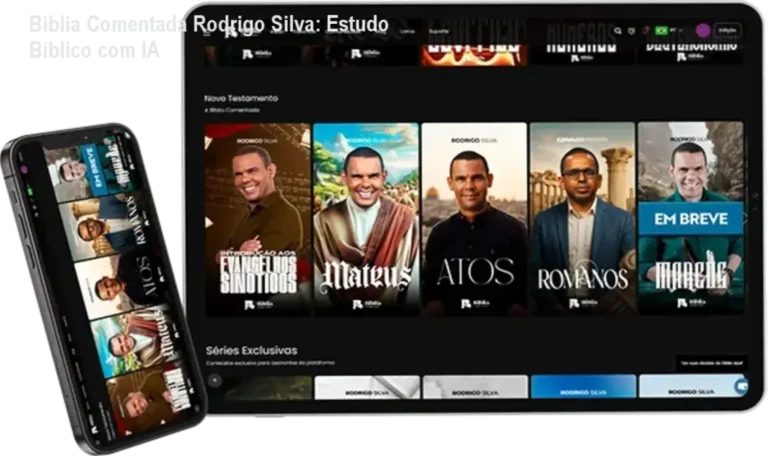 Bíblia Comentada Rodrigo Silva: Estudo Bíblico com IA 7 Bíblia Comentada Rodrigo Silva - Analisando funcionamento e bastidores da plataforma de estudo bíblico com IA