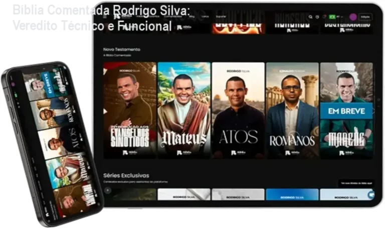 Bíblia Comentada de Rodrigo Silva – bastidores, funcionamento e visão interna