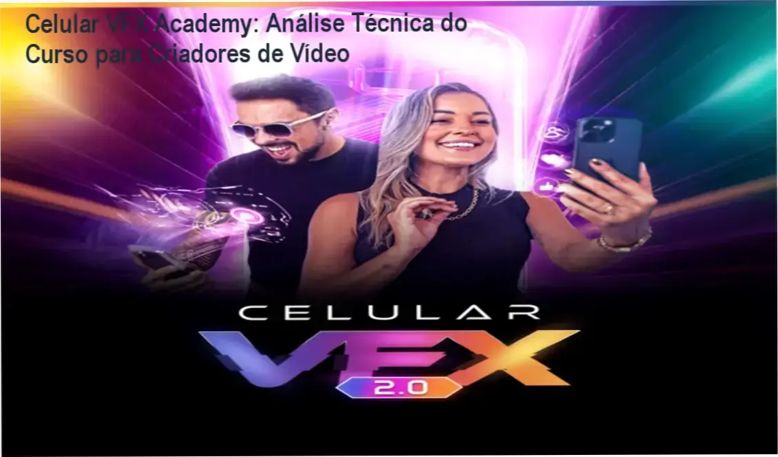 Celular VFX Academy: Análise Técnica do Curso para Criadores de Vídeo 1 Celular VFX Academy: Conteúdo prático com apps gratuitos para criadores de vídeo
