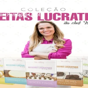 Coleção Receitas Lucrativas da Chef Ísis Alvarez - Domine 13 Doces Comerciais com Formação Lenôtre