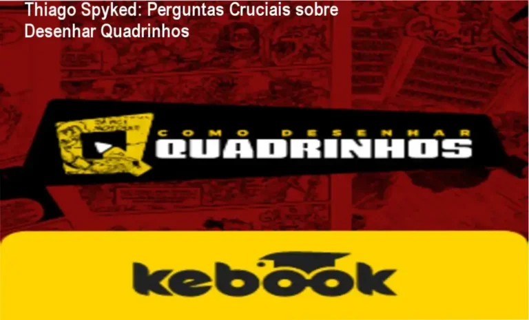 Thiago Spyked: Perguntas Cruciais sobre Desenhar Quadrinhos 3 Como Desenhar Quadrinhos por Thiago Spyked | Bastidores