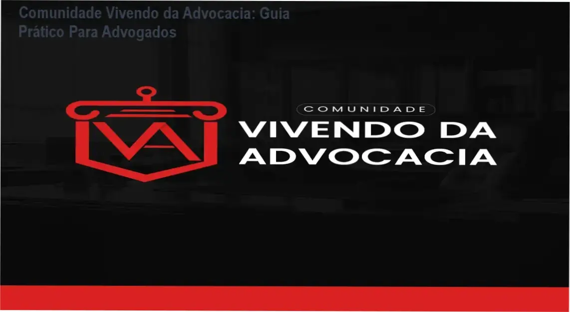 Comunidade Vivendo da Advocacia com Sandro Amaral demonstrando o funcionamento prático do curso