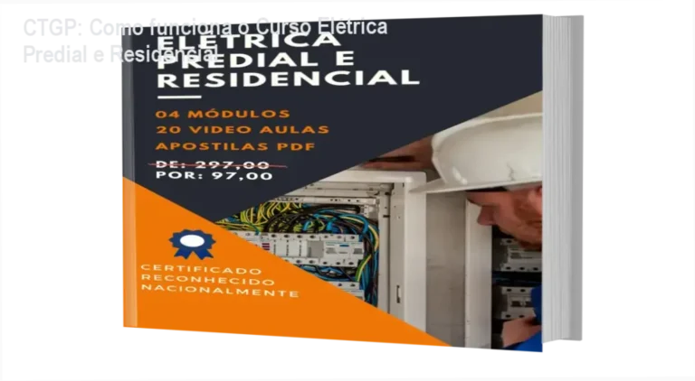 CTGP Curso Elétrica Predial e Residencial bastidores e funcionamento interno