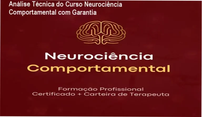 Análise Técnica do Curso Neurociência Comportamental com Garantia 6 Interior do Curso Neurociência Comportamental: Metodologia em ação, certificações e portal exclusivo para alunos