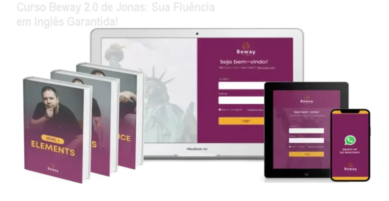 Curso Beway 2.0 de Jonas: Sua Fluência em Inglês Garantida! 8 Professor Jonas demonstrando a metodologia Beway 2.0 passo a passo em aula
