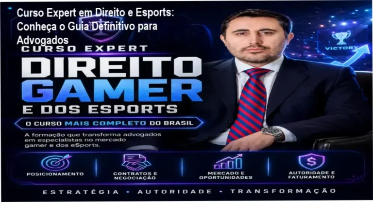 Curso Expert em Direito e Esports: Conheça o Guia Definitivo para Advogados 3 Curso Expert em Direito e Esports: Bastidores e funcionamento do treinamento especializado