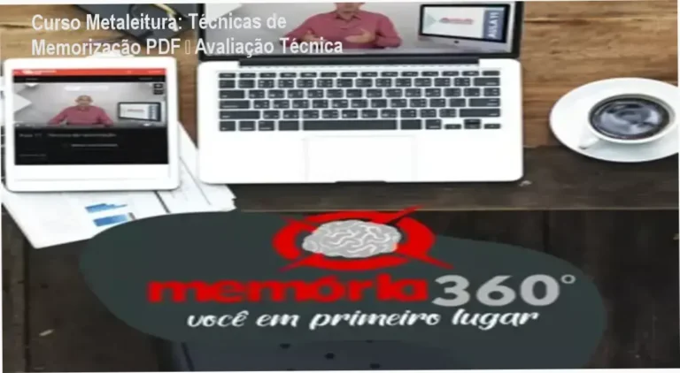 Curso Metaleitura: Técnicas de Memorização PDF – Avaliação Técnica 10 Capa do Curso Metaleitura com técnicas de memorização PDF e oferta oficial