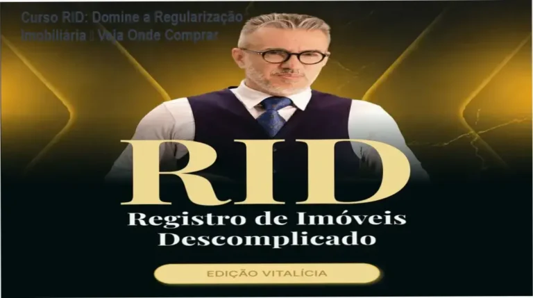 Imagem promocional do Curso Registro de Imóveis Descomplicado mostrando selo de oferta oficial