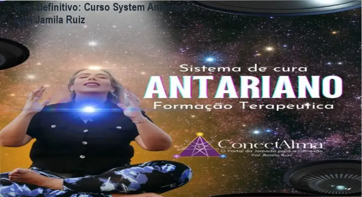 Interior do curso System Antariano com Jamila Ruiz: símbolos e rituais energéticos em destaque