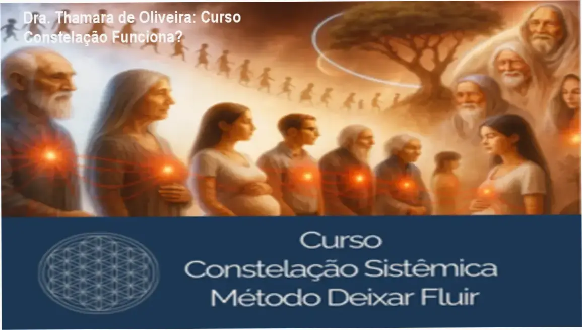 Curso Vip Constelação Familiar Sistêmica - Deixar Fluir - Dra. Thamara de Oliveira - bastidores e funcionamento