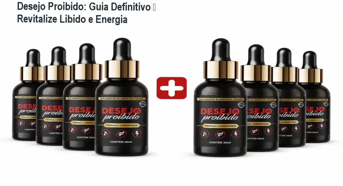 Frasco de Desejo Proibido com destaque para oferta e cupom de desconto