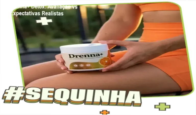 Drenna+ Detox: Avaliação vs Expectativas Realistas 3 Suplemento Drenna+ com cápsulas de chá verde, hibisco e colágeno para desinchar e controlar a fome