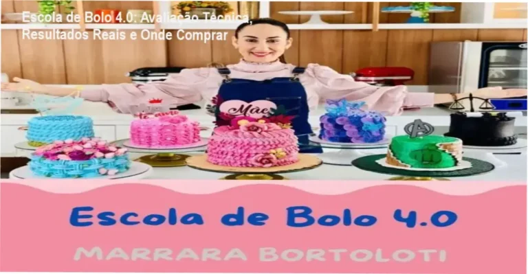 Escola de Bolo 4.0: Avaliação Técnica, Resultados Reais e Onde Comprar 7 Imagem promocional da Escola de Bolo 4.0 destacando bônus e onde adquirir a oferta oficial