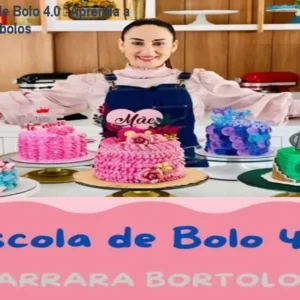 Curso Escola de Bolo 4.0 – Aprenda a fazer e vender bolos