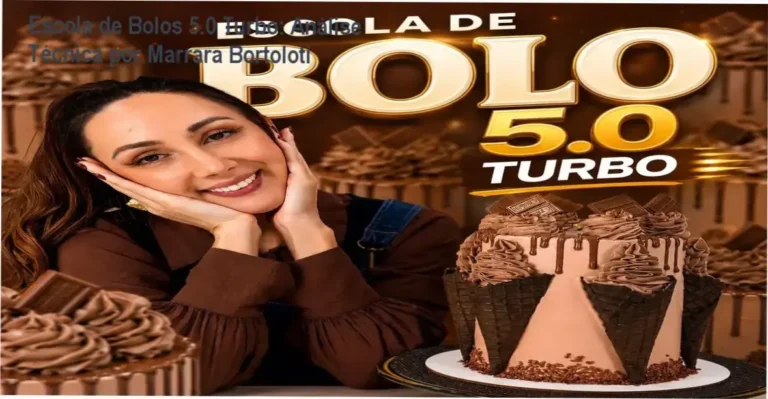 Escola de Bolos 5.0 Turbo com apostilas e curso exclusivo