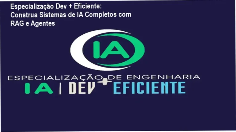 Especialização Dev + Eficiente: Construa Sistemas de IA Completos com RAG e Agentes 5 Alberto Luiz Oliveira Tavares de Souza, diretor da Zup e criador da Jornada Dev Eficiente, apresenta métodos práticos para sistemas de IA