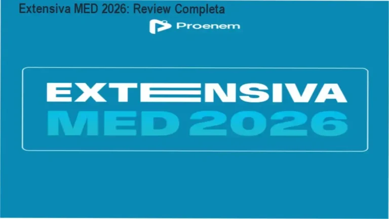 Extensiva MED 2026: Review Completa 8 Curso Extensiva MED 2026 - Por Dentro do Planejamento Estruturado e Simulados de Vetebra