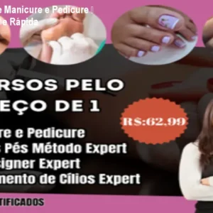 Curso Online de Manicure e Pedicure – Técnica Segura e Rápida
