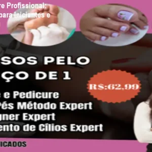 Manicure e Pedicure Profissional: Técnicas Práticas para Iniciantes e Profissionais