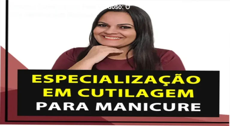 Faby Cardoso demonstrando técnica de cutilagem com alicate em evento profissional