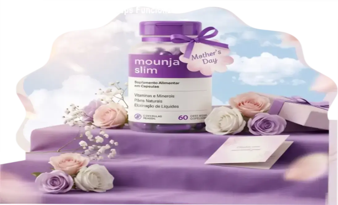 Família Lift: Mounja Slim Caps Funciona Mesmo? 1 Imagem mostrando redução de inchaço abdominal com Mounja Slim Caps