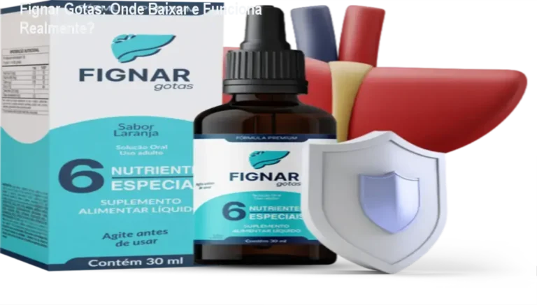 Fignar Gotas aplicadas sublingualmente para combater a esteatose hepática