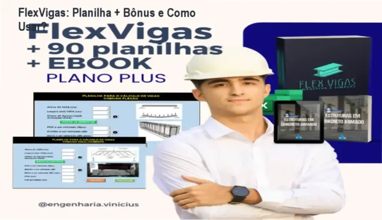 FlexVigas - Planilha para dimensionamento de vigas em concreto armado com automação em VBA