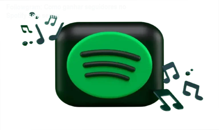 Perfil do Spotify com milhares de seguidores após serviço da Followgram