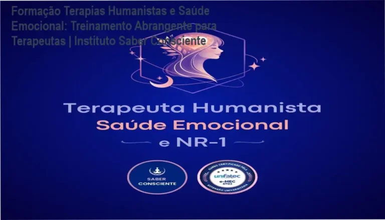 Formação Terapias Humanistas e Saúde Emocional: Treinamento Abrangente para Terapeutas | Instituto Saber Consciente 5 Formação Terapias Humanistas e Saúde Emocional - Instituto Saber Consciente: Imagem destacando conteúdo prático e bastidores do curso.
