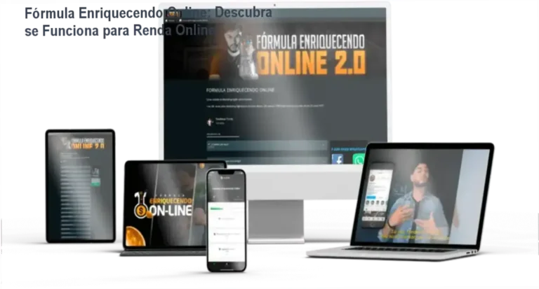 Fórmula Enriquecendo Online: Descubra se Funciona para Renda Online 6 Fórmula Enriquecendo Online - Tondimas Tôrres: Bastidores e funcionamento do curso de marketing digital